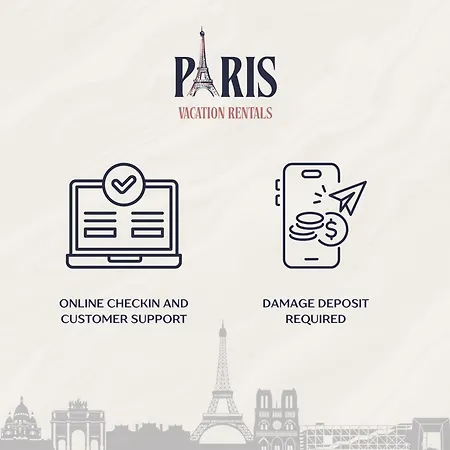Le Marais - Pont Marie - Vacation 아파트 *